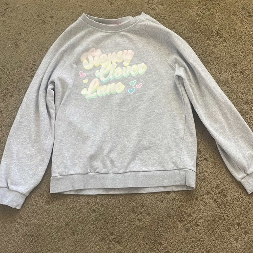 Stoney clover lane x target grey sweatshirt
